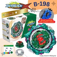 Ready Stock  Beyblade Burst B-198 01 Chain Kerbeus with LR Launcher Beyblade launcher set 