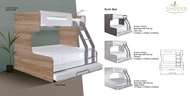 [Pre-order] Kids Bedframe/ Loft Bed set/ Bunk Bed, Double Decker, Mother Bed