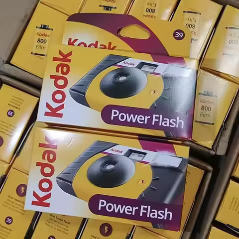 Original 27/39 Photos Kodak FunSaver/Daylight/ HD Power Flash Disposable Film Camera ISO800 Manual F