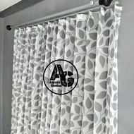 Vitrase Gorden Vitrase Motif Daun Abu Vitrase Import Bahan Padat Dan Tebal