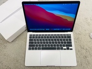 台中 電池100% 循環2次 保固一個月 超新 MacBook Air M1晶片 8g 256g 銀色 太空灰 13.3吋 盒裝配件齊全 A2337 #PB64