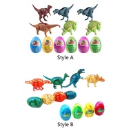 [svzfjuv] 12x Jumbo Dinosaur Deformation Eggs Party Supplies Home Carnival Decoration Funny Novelty 