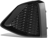 DNA MOTORING Front Fog Light Cover (Front, Driver Side) Compatible With MAXIMA 2019 / Without Fog, 6