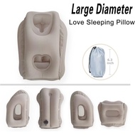 Inflatable Cuddling Pillow Flight Pillows for Long haul Flights Comfortable for Long Flight Comforta
