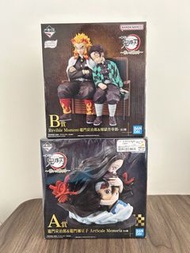 日版 一番賞 鬼滅之刃 炎柱 杏壽郎 炭治郎 彌豆子 Revible Moment Figure 相繫的軌跡 B賞