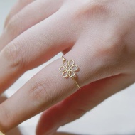 Lucky us10k gold jewelry ring