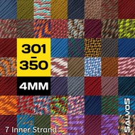 TENDA PARACORD ROPE 4MM 7 STRAND 100FT PERBUNDLE PARACHUTE CORD TENT ROPE PARACORD BRACELET MATERIAL