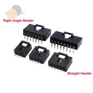MOSSMEMA 5Sets Dupont Connector Kit, Single Row Right Angle Pin Header Housing,  Good Conductivity W