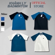 Duck neck blue mixed sleeve training shirt code 05 is super breathable (Loose format so go down 1 si