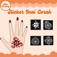 STICKER INAI MINI/KIDS BORONG STIKER INAI CORAK INAI VIRAL STICKER INAI CELUP