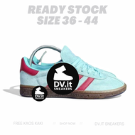 100% BNIB Sepatu Sneakers Casual Kasual Pria Terbaru Manchester Blue Red Gum Size 39 - 44 Free Kaos 