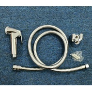 KiaQuest - ABS Chrome Hand Bidet c/w 1.2M Flexible Hose and holder