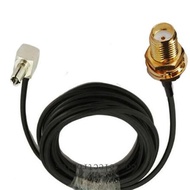 SMA Female to TS9 Male Right Angle Low Loss RF Coaxial RG58 Coax Cable 1/2/3m 5m 10m 15m 30/50cm