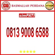 nomor cantik kartu perdana simpati telkomsel 0813 9008 6588 db6m