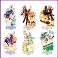 HT Genshin Impact 4th anniversary Acrylic Plate Holder gift for girlfriend Game peripherals Collecti