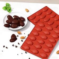 1pc Silicone Cavity Shell Madeleine Cake Mould Pudding & Jelly Baking Pan Chocolate Baking Mould