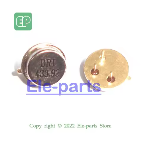 50 PCS 433.92MHz TO-39 433.92 MHz 433MHZ 433M 433.92M RF SAW Filter R433.92 433.92 Round