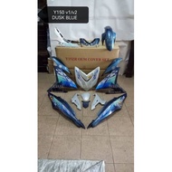 YAMAHA Y15 Y15zr V1 V2 Coverset Dusk blue Exciter dawn of the city Cover set (Sticker Tanam)