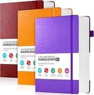 3 Pack Journals Notebooks, B5(7.1'' X 10'') Thick Notebook Journal College Ruled Bulk, Large Hardcov