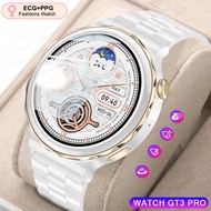 2024 New Fashion Women Smart Watch HR GPS Sport Fitness Bracelet Waterproof Voice Call AMOLED Smartwatch For Android IOS