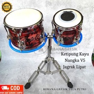 kendang koplo dangdut ketipung dangdut koplo murah 1 set kayu nangka jagrak lipat