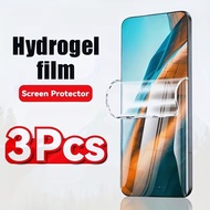 3Pcs Hydrogel Film For Motorola G85 G84 G77 G67 G35 G24 G17 Power Moto Signature Screen Protector