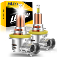 2Pcs 300W 80000LM ไฟ LED 3D H7 H4 H11 LED ไฟหน้ารถ CANbus H8 9005 HB3 9006 HB4 สําหรับรถยนต์ 360 Tur