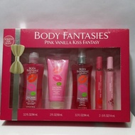 Body Fantasies Women's Fragrance Set  ( Pink Vanilla Kiss Fantasy )