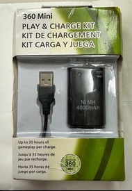 全新XBox360手制充電池  360 Mini Xbox 360 充電電池套裝 Rechargeable Battery for Xbox 360 Controller Console, 2 IN 
