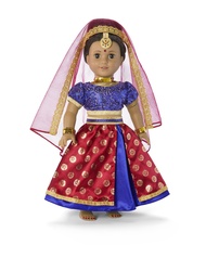 American Girl Girl of The Year Kavi Sharma 18-inch Doll Bollywood Dance Costume Featuring 10+ Pieces