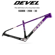 ➹DEVEL Carbon MTB Frame 29er Plus Mountain Bike Frames 148*12mm Bicycle Hardtail Size S/M/L BOOJ_"a