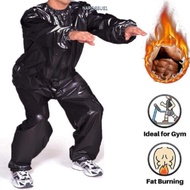 NARCISSUS13A0E Exercise Gym Suit, Fitness Heavy Duty Sauna Sweat Suit, Hoodies Weight Loss Anti-Rip 