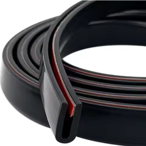 300cm U-Shape Car Door Edge Protector Strip Trim Rubber Guard Seal Anti Oil Seal Edge Shield Enclose