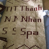 Bamboo mat for spa bed