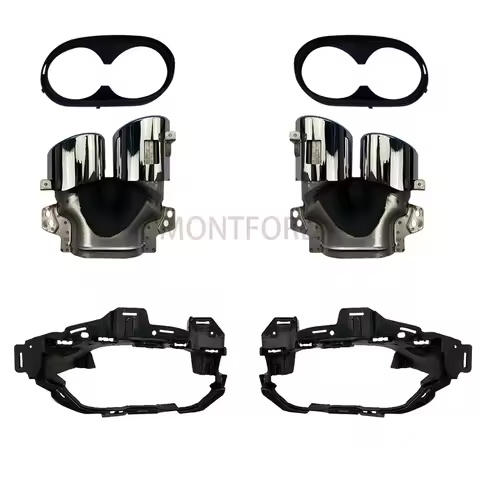 Car Rear Bumper Turbo Muffler Exhaust Tips Pipe Exits For Mercedes Benz GLB X247 GLB220 250 GLB35 GL