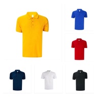 Men’s Plain Polo Shirt sport short sleeve collar | baju t-shirt lelaki kosong sukan kolar lengan pen