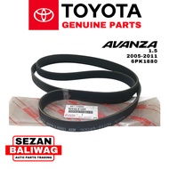 ORIGINAL TOYOTA DRIVE BELT FAN BELT ALTERNATOR BELT AVANZA 1.5 2006-2021 6PK1880 9004A-91034