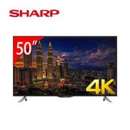 SHARP 50型4K日本原裝聯網液晶電視 LC-50UA6800T(基本安裝 可議  Android TV