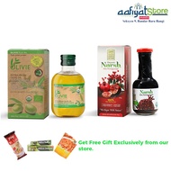 💥Olive HOUSE 💥 Olivie Plus Extra Virgin Olive Oil + Solid Pomegranate Juice (350gram)