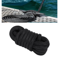 Keenso Dock Line  Double Nylon 3/8 Inch X 15ft Marine Grade Boat Rope with 12in Eyelet for Boats up 
