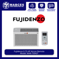 Fujidenzo 0.75 HP Aircon Remote WAR-750IGT