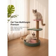 Cat Scratcher Cat Tree Cat House Wooden Cat Scratching Toy Cat Bed Cat Tree