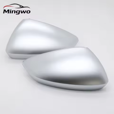 2pcs Matte Silver Chrome for Audi A3 S3 8Y LHD RS3 2021 2022 2023 2024 Side Mirror Cover Caps Auto R
