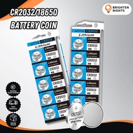 CR2032 Battery Coin & Button Cell 3 Volt Long-Lasting & High Capacity CR2032 Lithium Batteries 电池