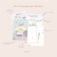 Paperie Lab - A5 Study Planner Binder Bundle Set (Full Color)