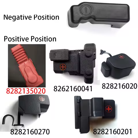 1Pc Car Battery Anode Negative/Positive Protector Cover Cap For Toyota FJ Land Cruiser Prado J200 J1
