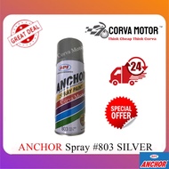 Corva Motor Anchor Spray Paint Cat #803 Silver Anchor 100% Original Standard Color 400Ml #803 Silver