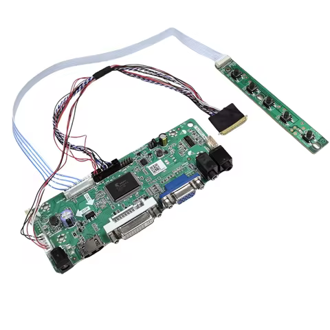 HDMI-compatible/DVI/VGA LED LCD Controller Board Kit DIY for HB140WX1 LTN140AT26 B140XW01 N140B6-L24
