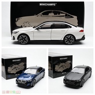[Hot-selling Car Model] MINICHAMPS Mini Cut 1: 18 BMW i5 BMW Alloy Full Drive Car Model 2023 Finishe
