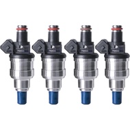 4 Pcs 750Cc Fuel Injector Nozzle Compatible For Honda D16 D18 B16 B18 B20 F22 H22 H22A 42LB B D H Se